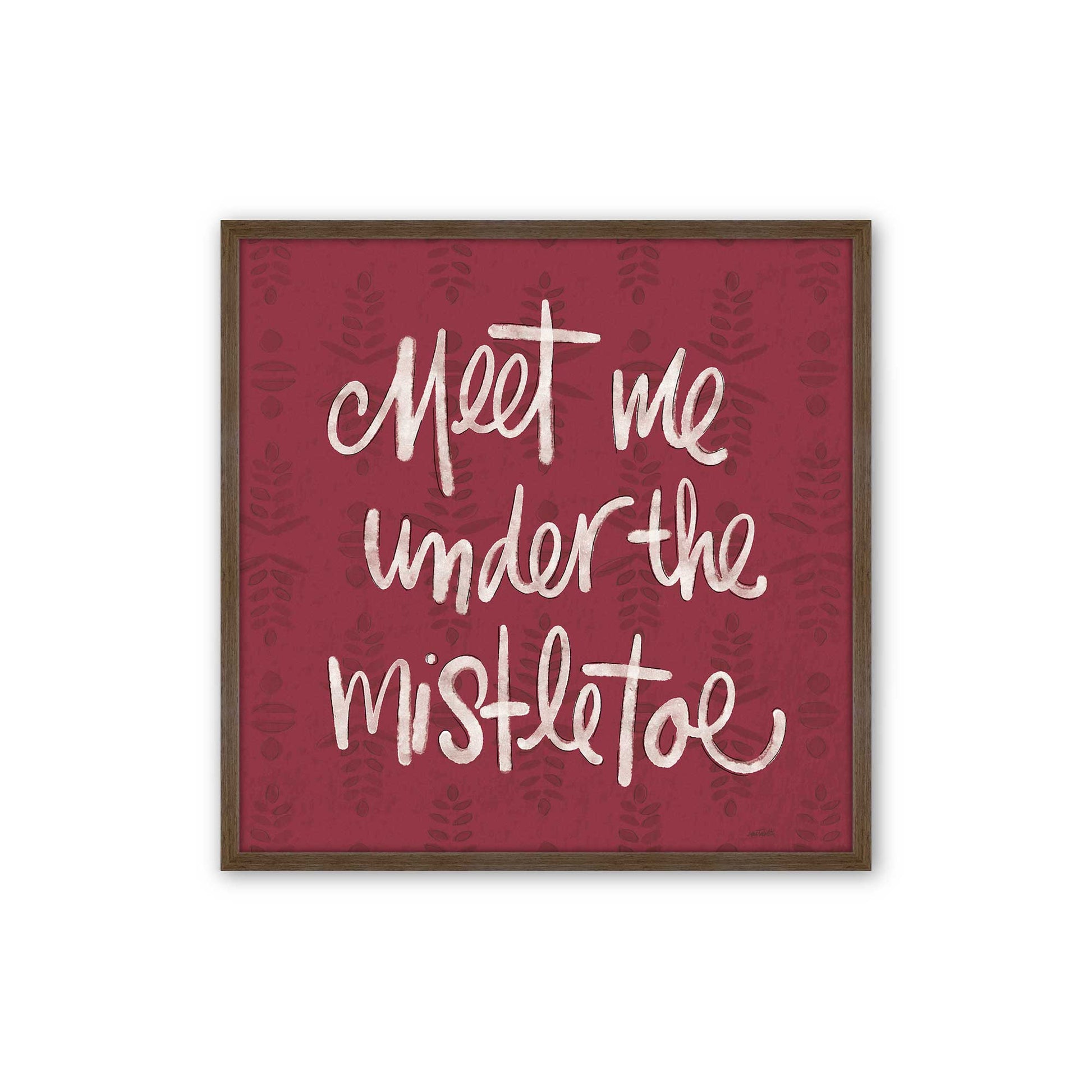 [Color:Walnut], Picture of art in a Walnut frame