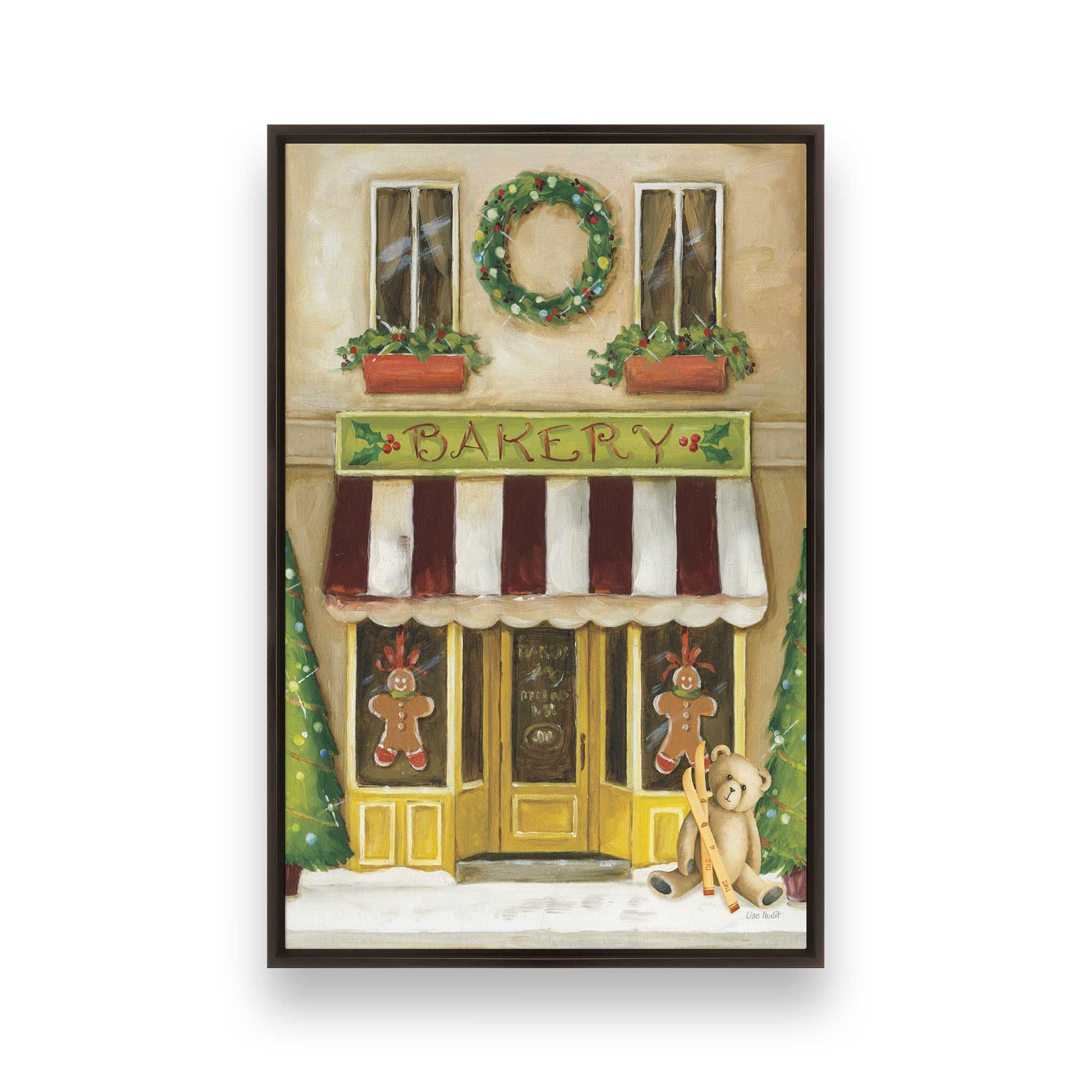 [Color:Espresso], Picture of art in a Espresso frame