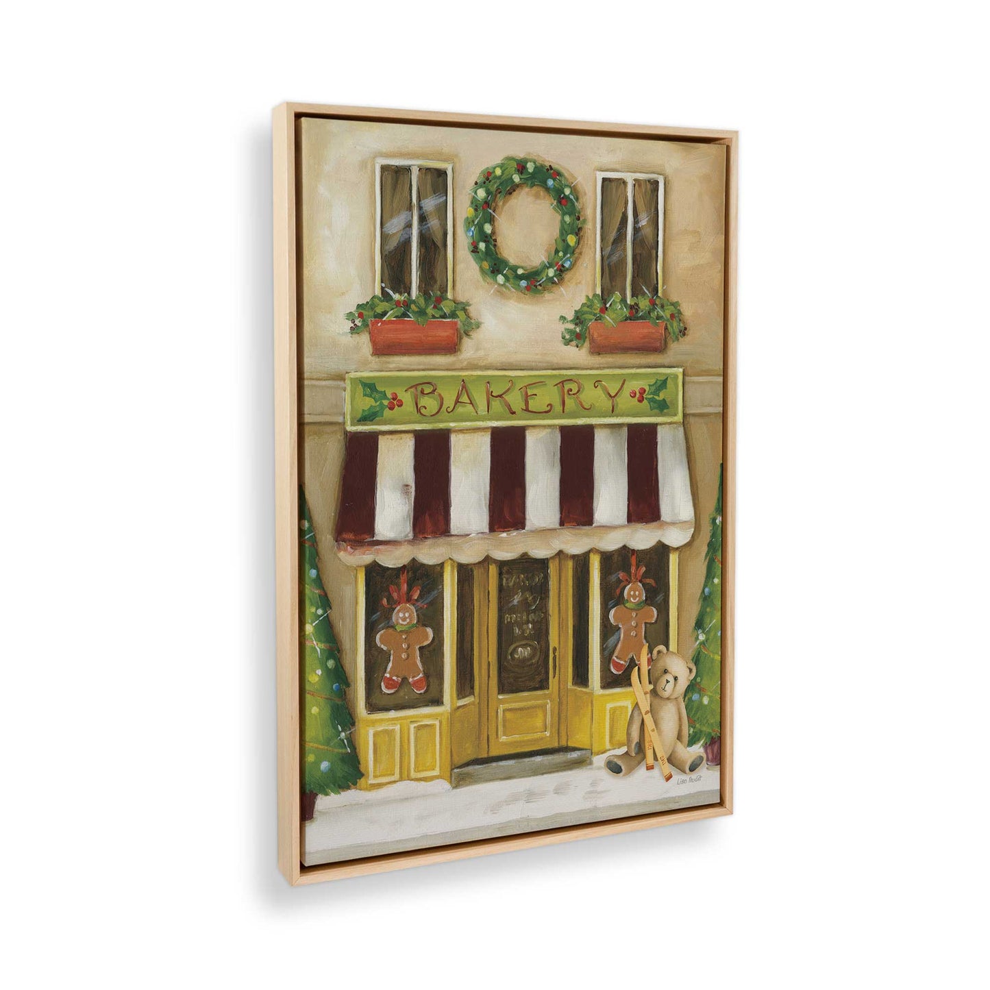 [Color:American Maple], Picture of the corner of the art