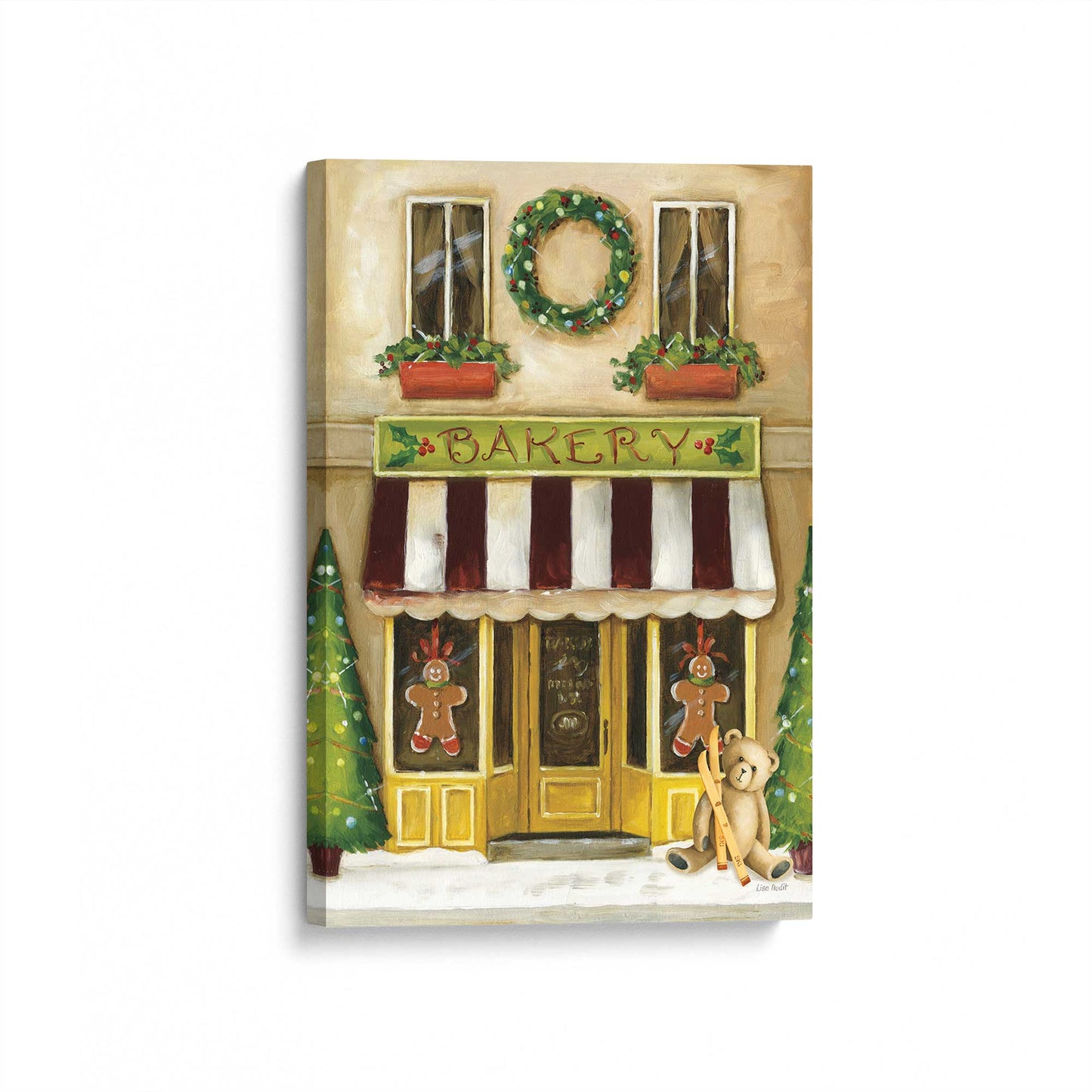 [Color:Stretched Canvas], Picture of art at an angle