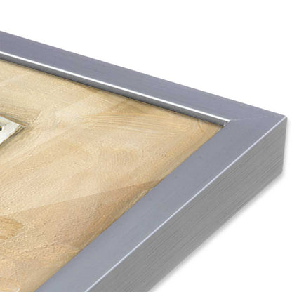 [Color:Polished Chrome], Picture of art in a Polished Chrome frame at an angle