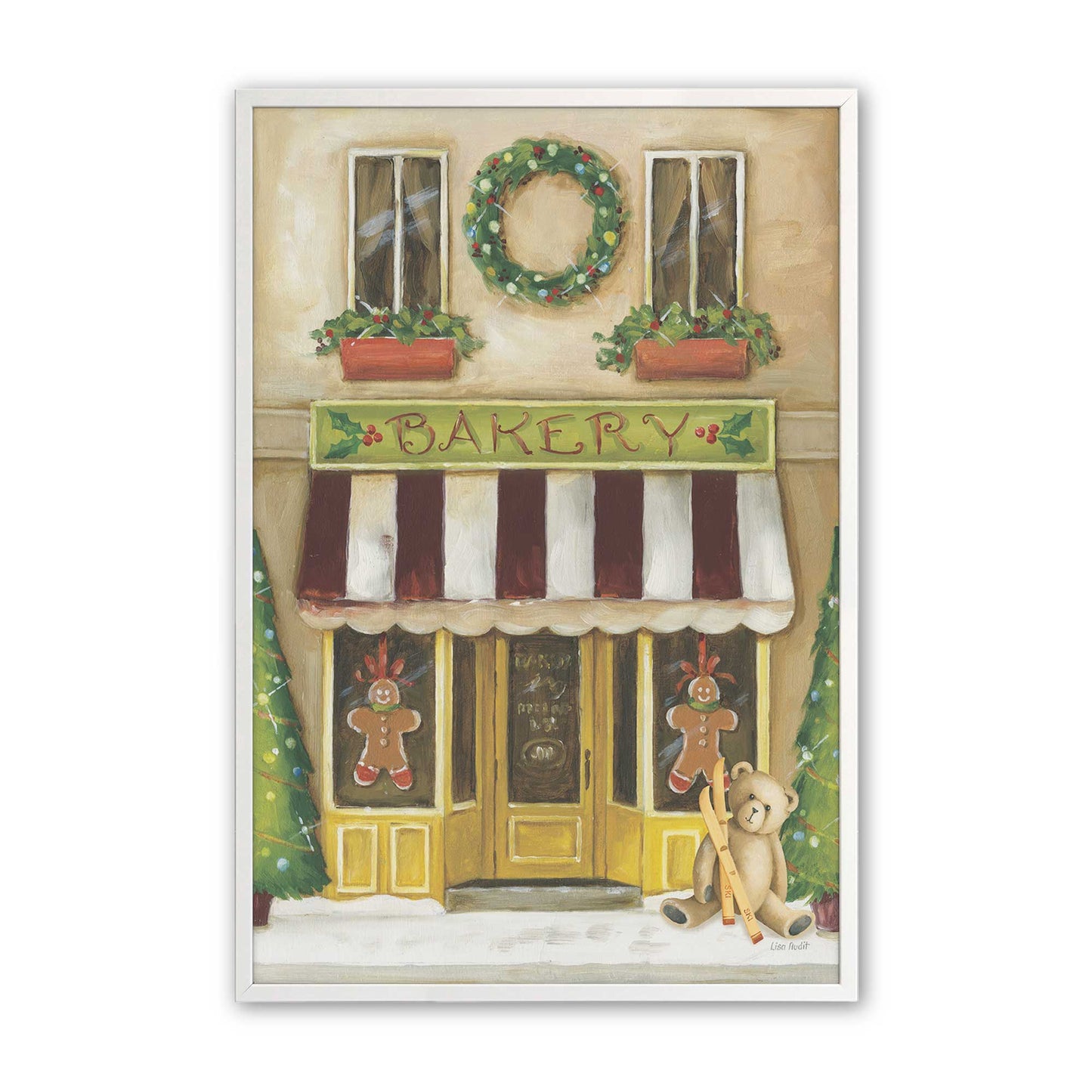 [Color:Opaque White], Picture of art in a Opaque White frame