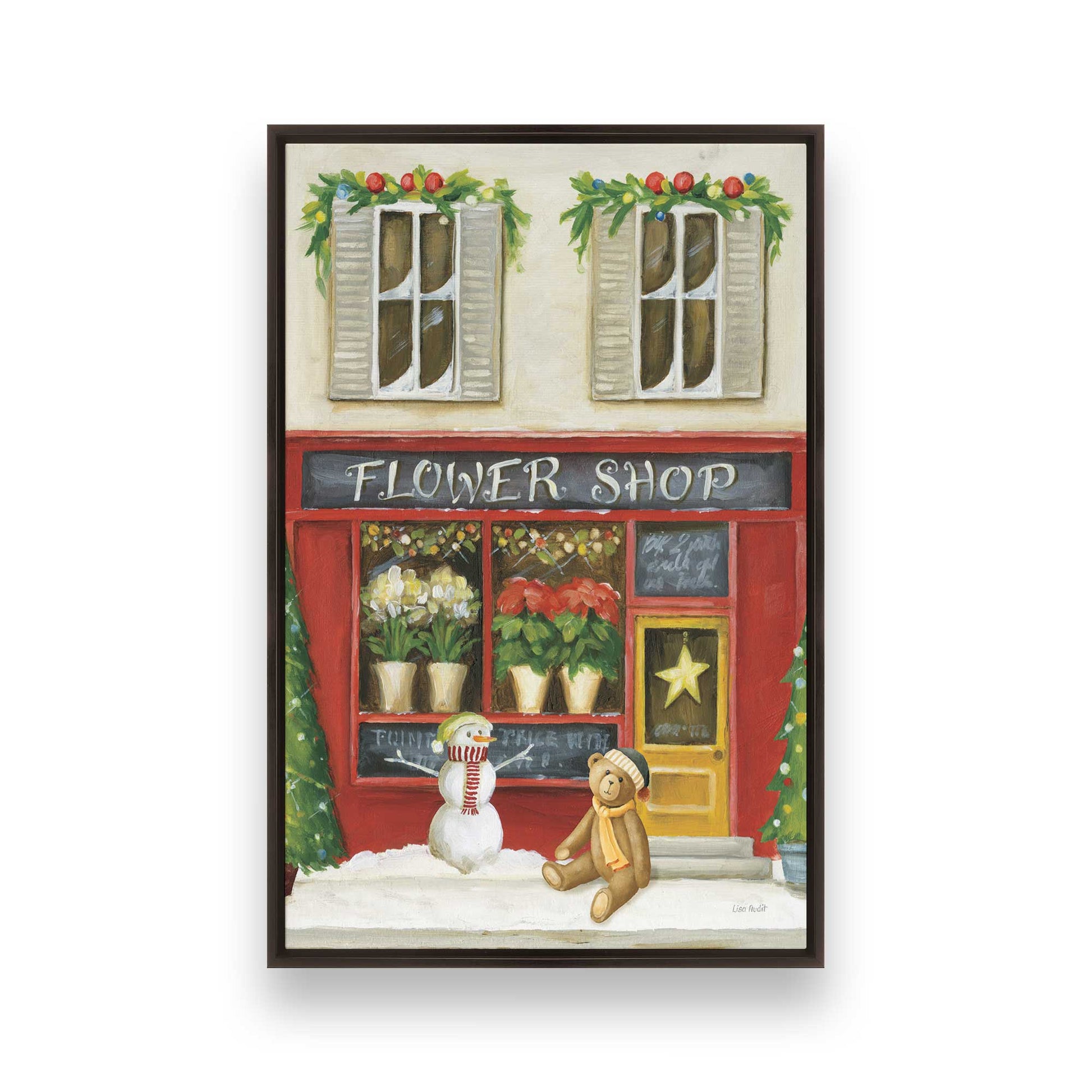 [Color:Espresso], Picture of art in a Espresso frame