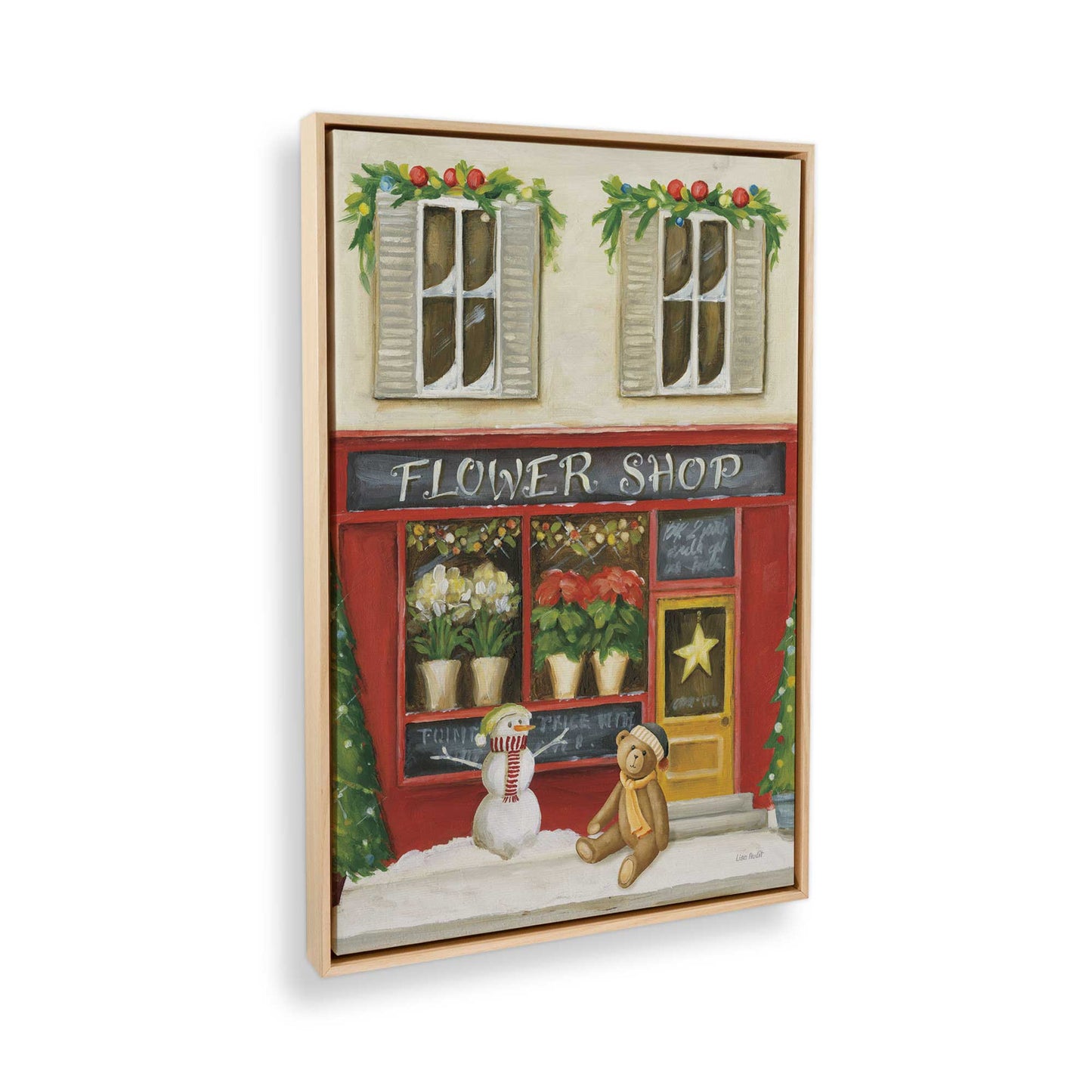 [Color:American Maple], Picture of the corner of the art