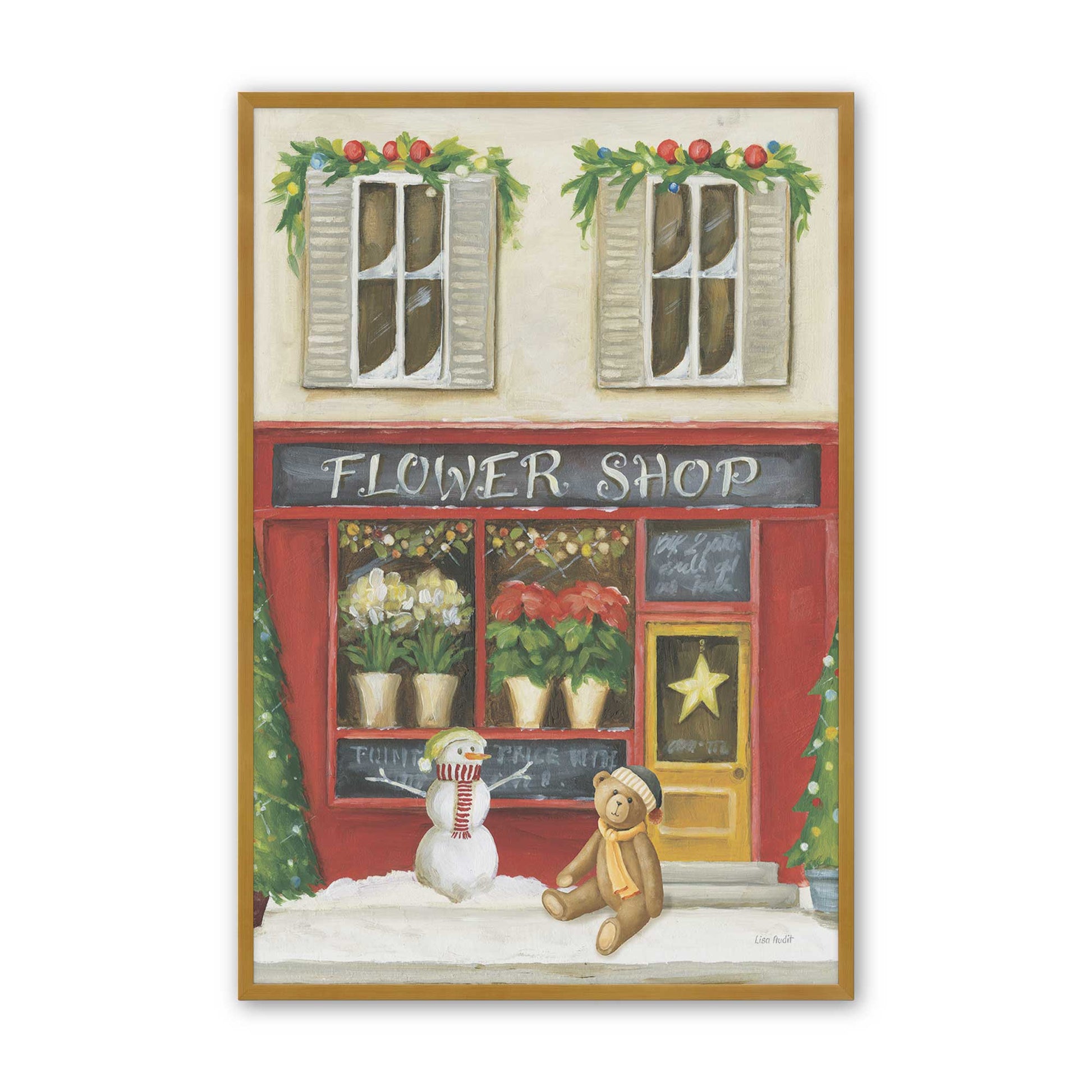 [Color:Polished Gold], Picture of art in a Polished Gold frame