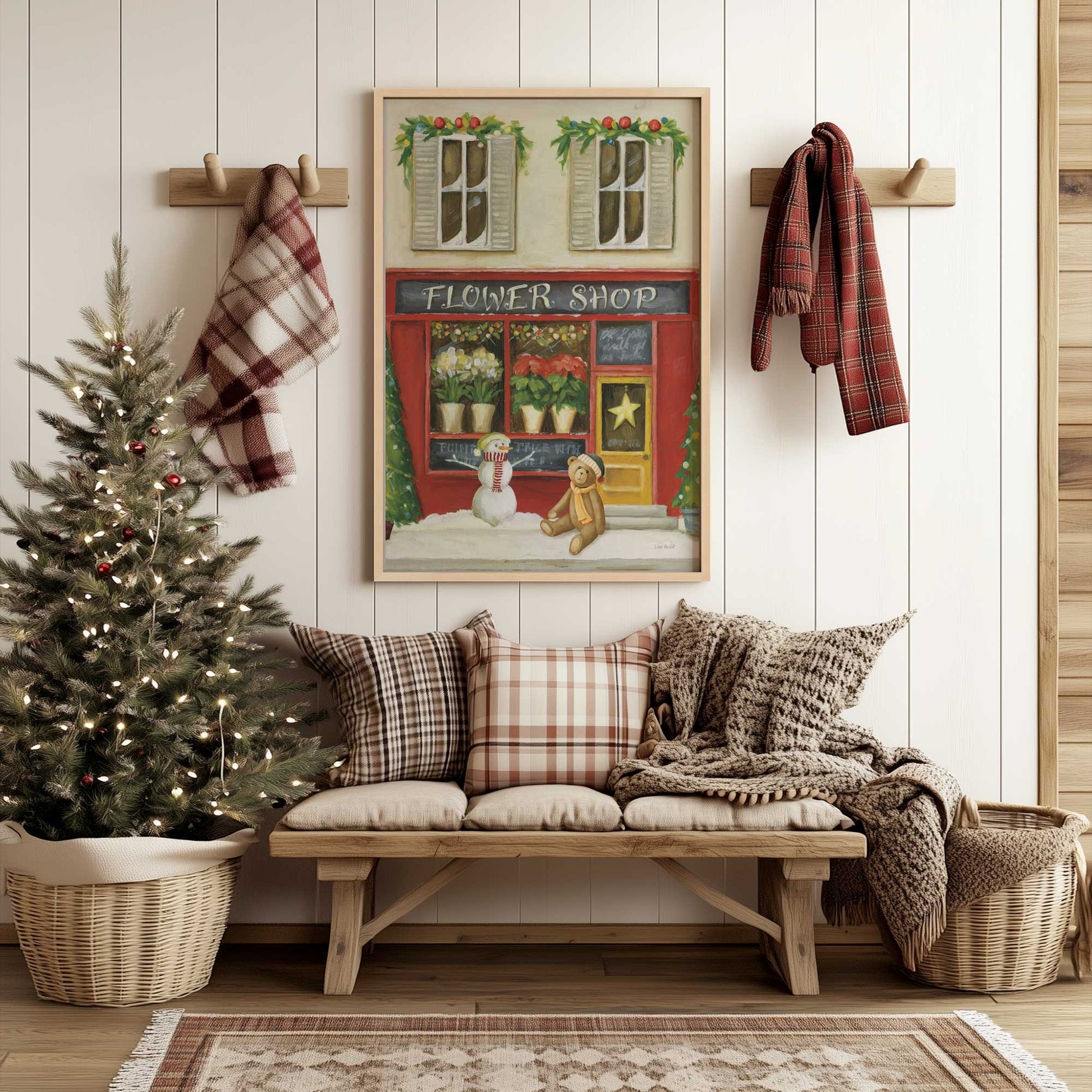 Picture of art in a room