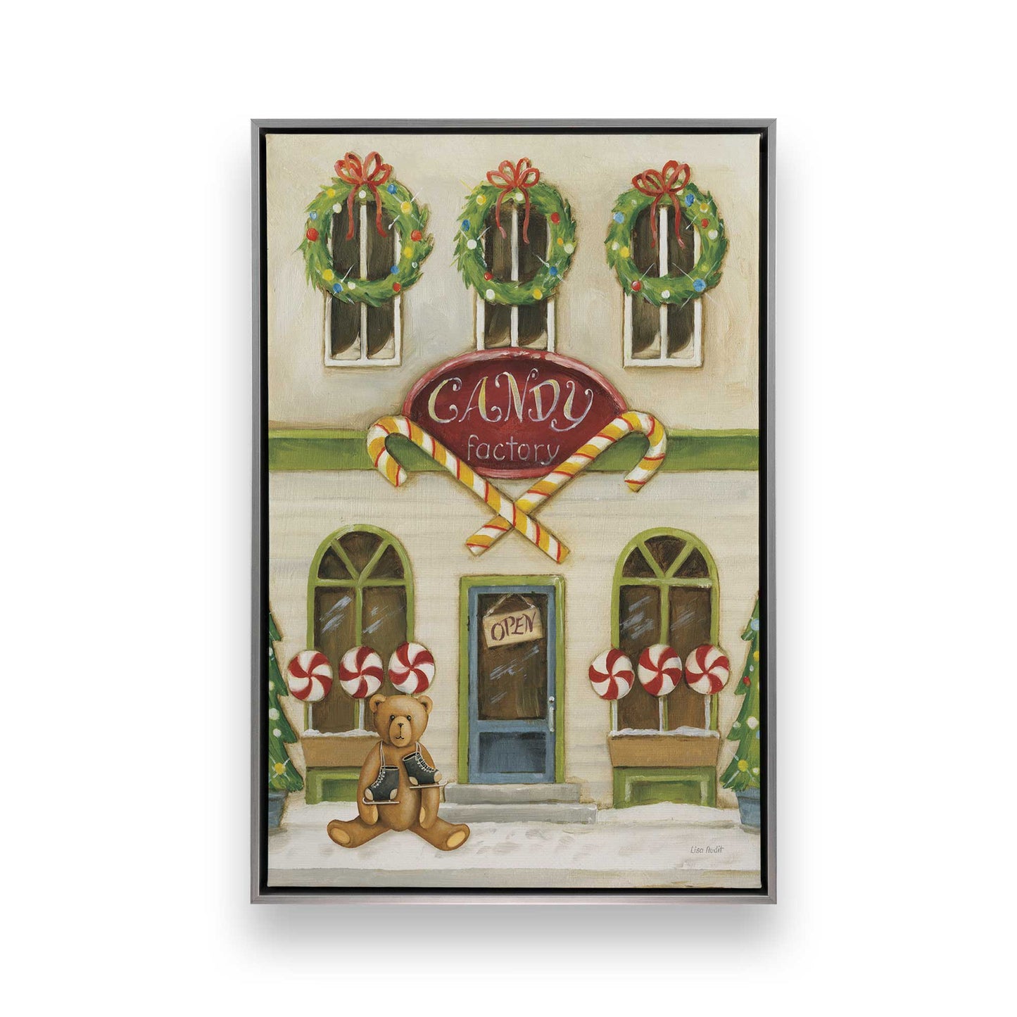 [Color:Polished Chrome], Picture of art in a Polished Chrome frame