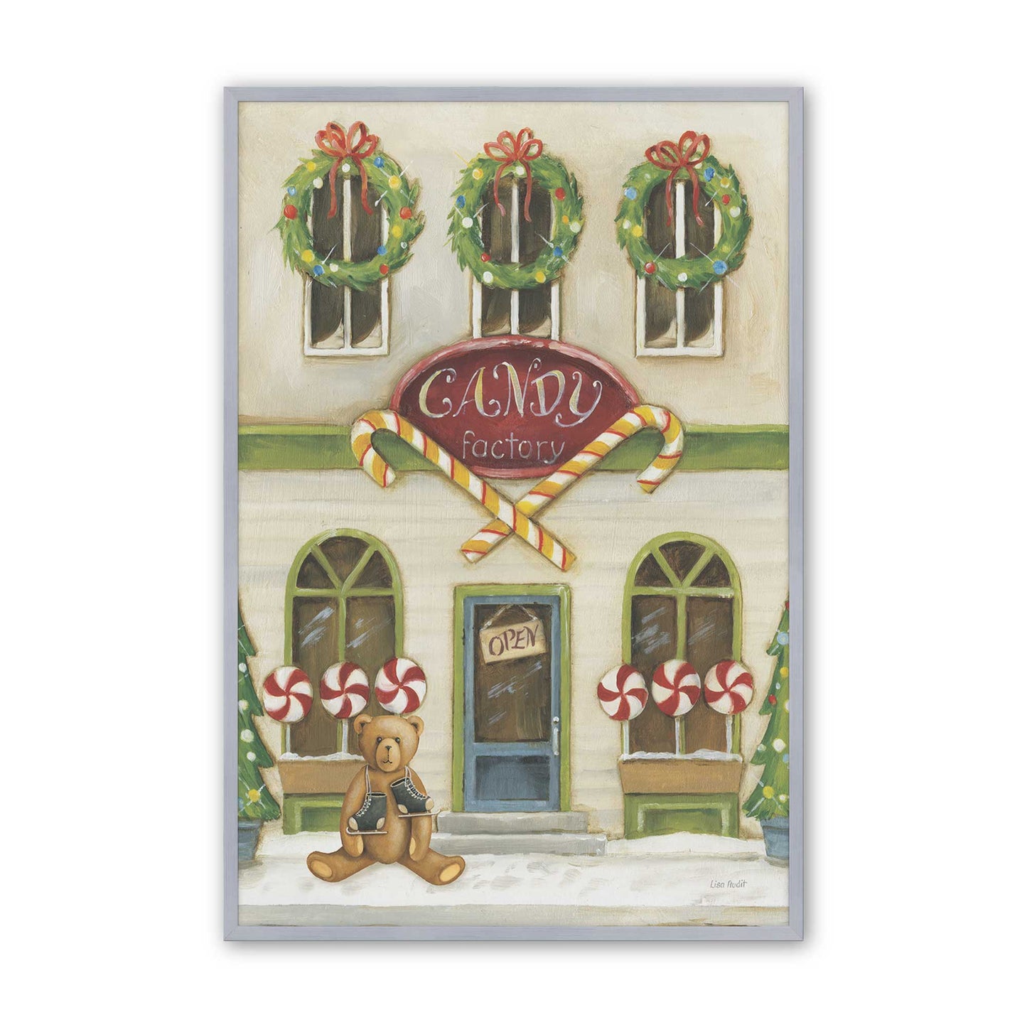 [Color:Polished Chrome], Picture of art in a Polished Chrome frame