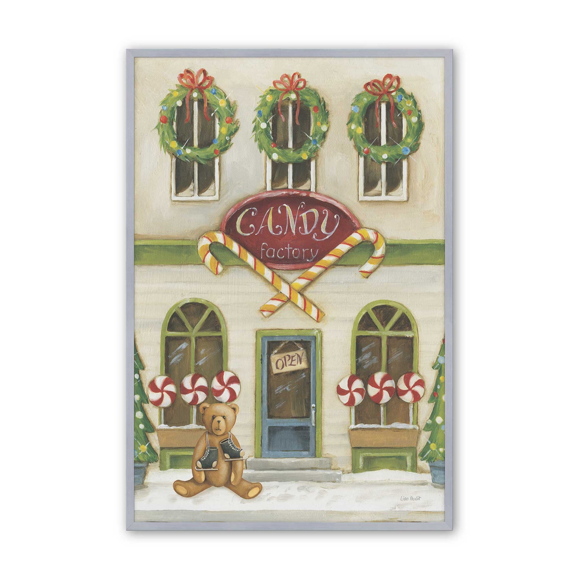 [Color:Polished Chrome], Picture of art in a Polished Chrome frame