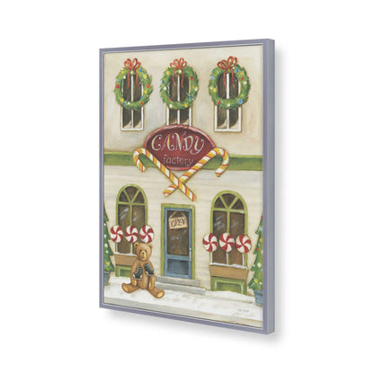 [Color:Polished Chrome], Picture of art in a Polished Chrome frame of the corner