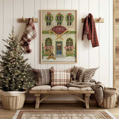 Picture of art in a room