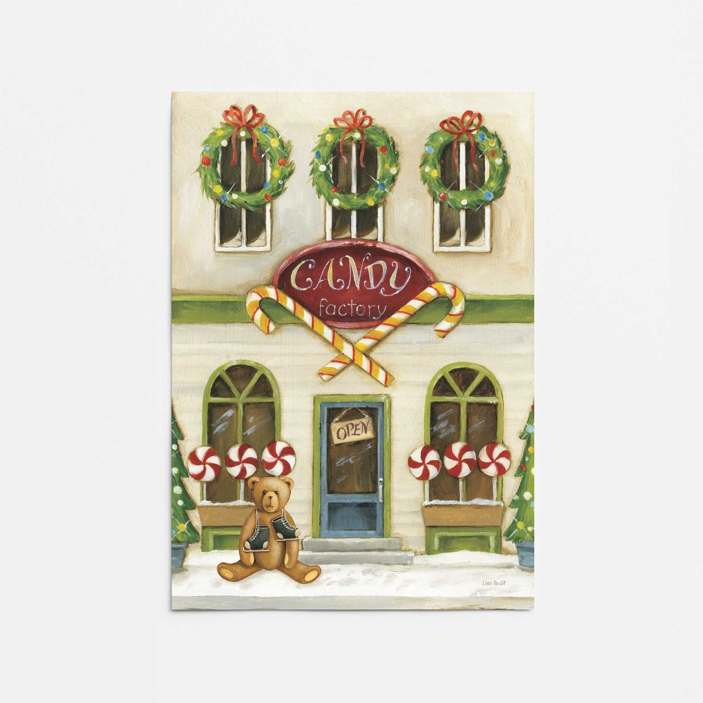 [Color:Rolled Print], Picture of close up of art