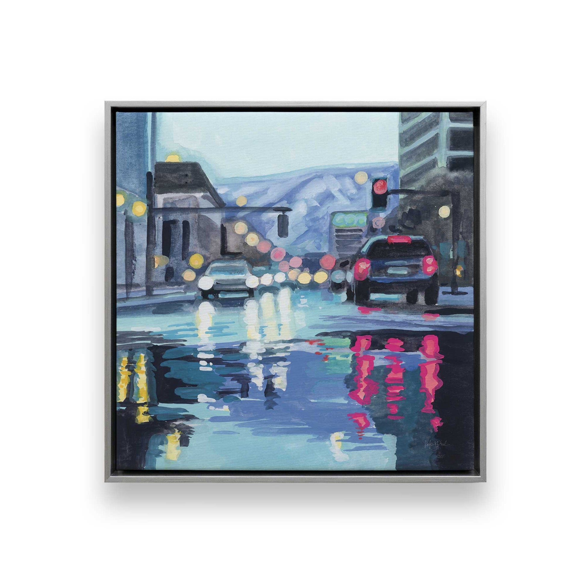 [Color:Polished Chrome], Picture of art in a Polished Chrome frame