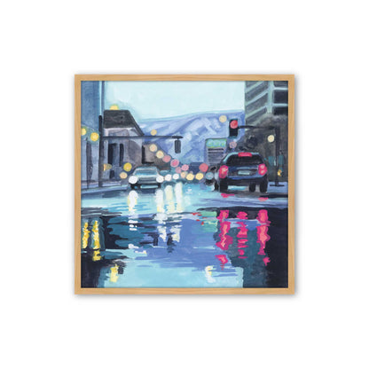 [Color:American Maple], Picture of art in an American Maple frame