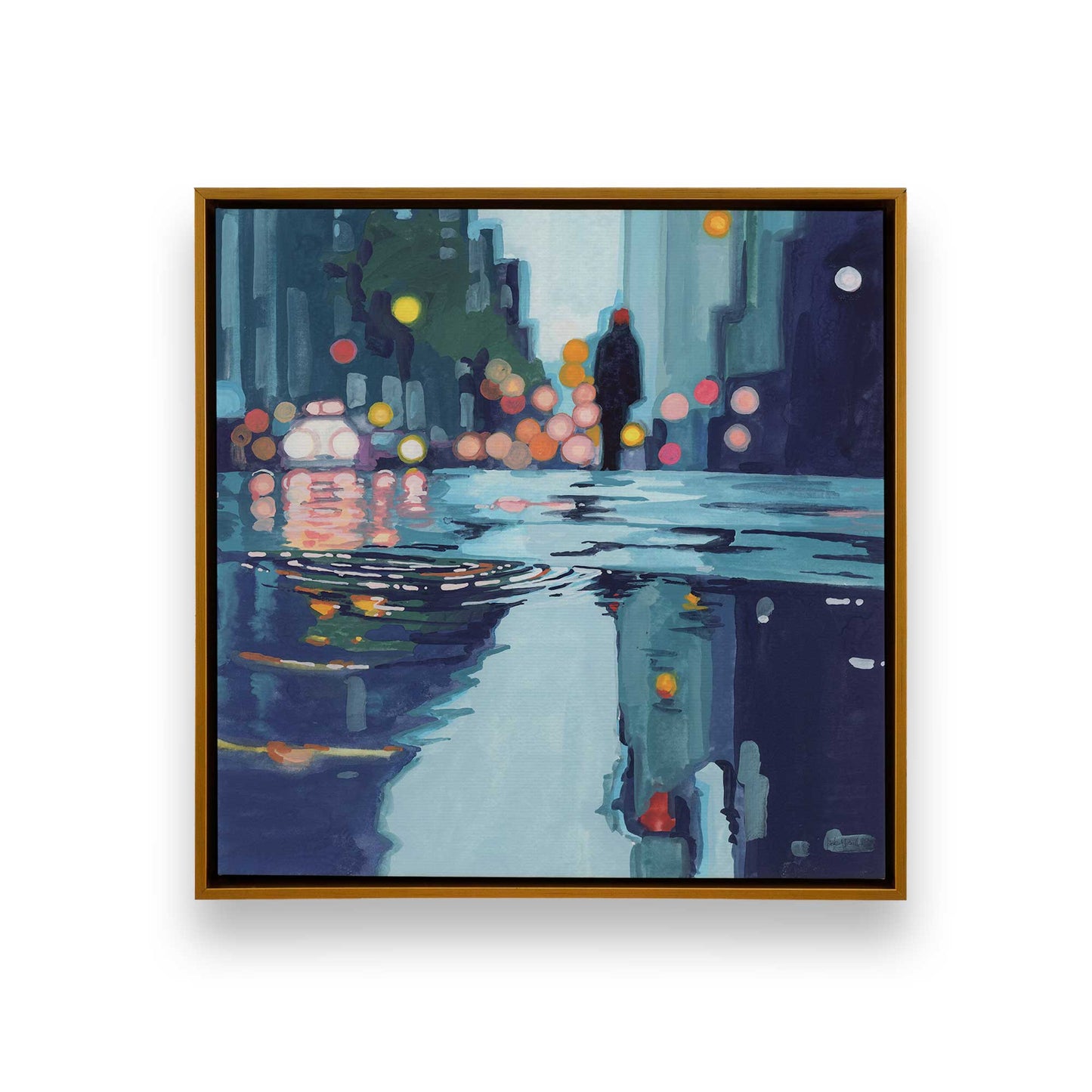 [Color:Polished Gold], Picture of art in a Polished Gold frame