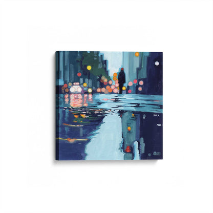 [Color:Stretched Canvas], Picture of art at an angle