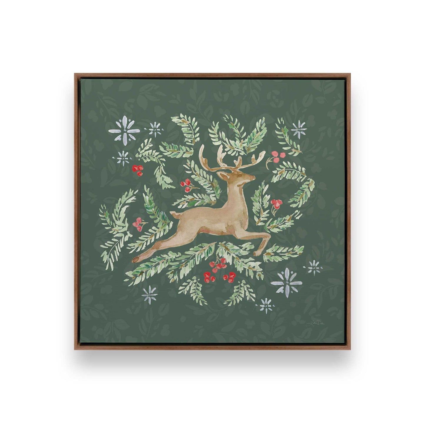 [Color:Walnut], Picture of art in a Walnut frame