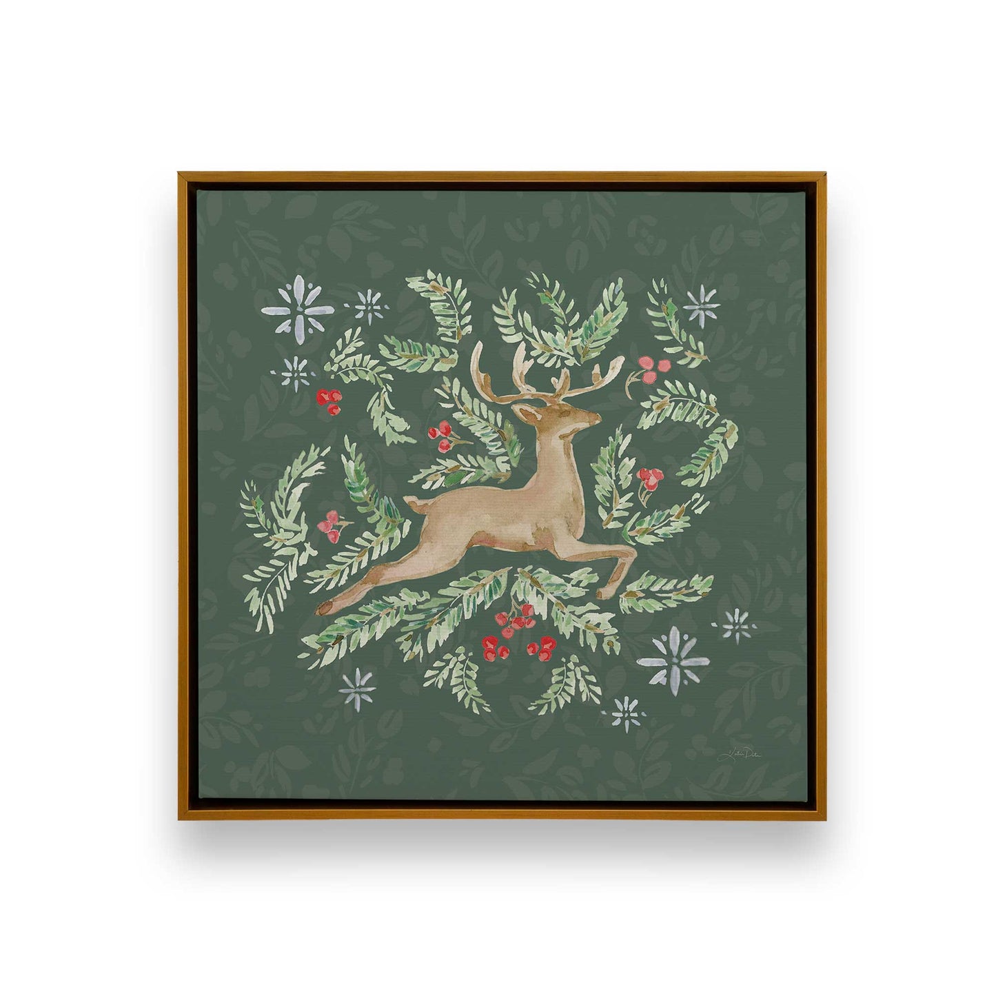 [Color:Polished Gold], Picture of art in a Polished Gold frame