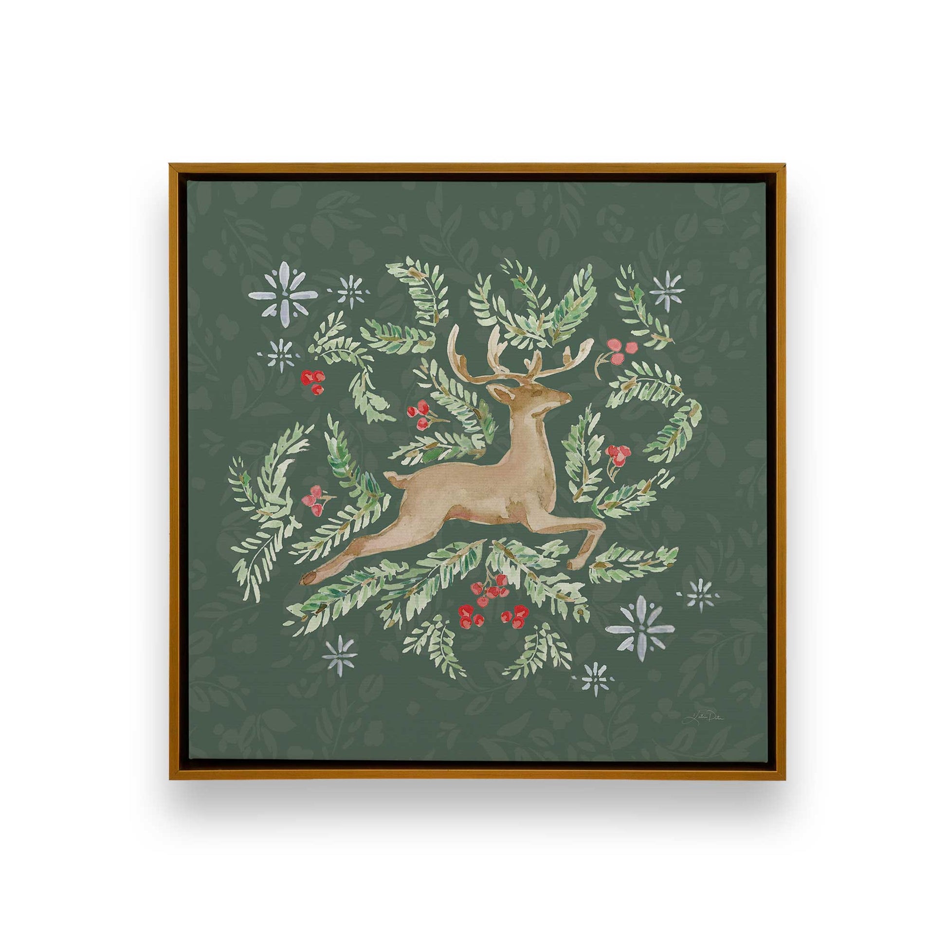 [Color:Polished Gold], Picture of art in a Polished Gold frame