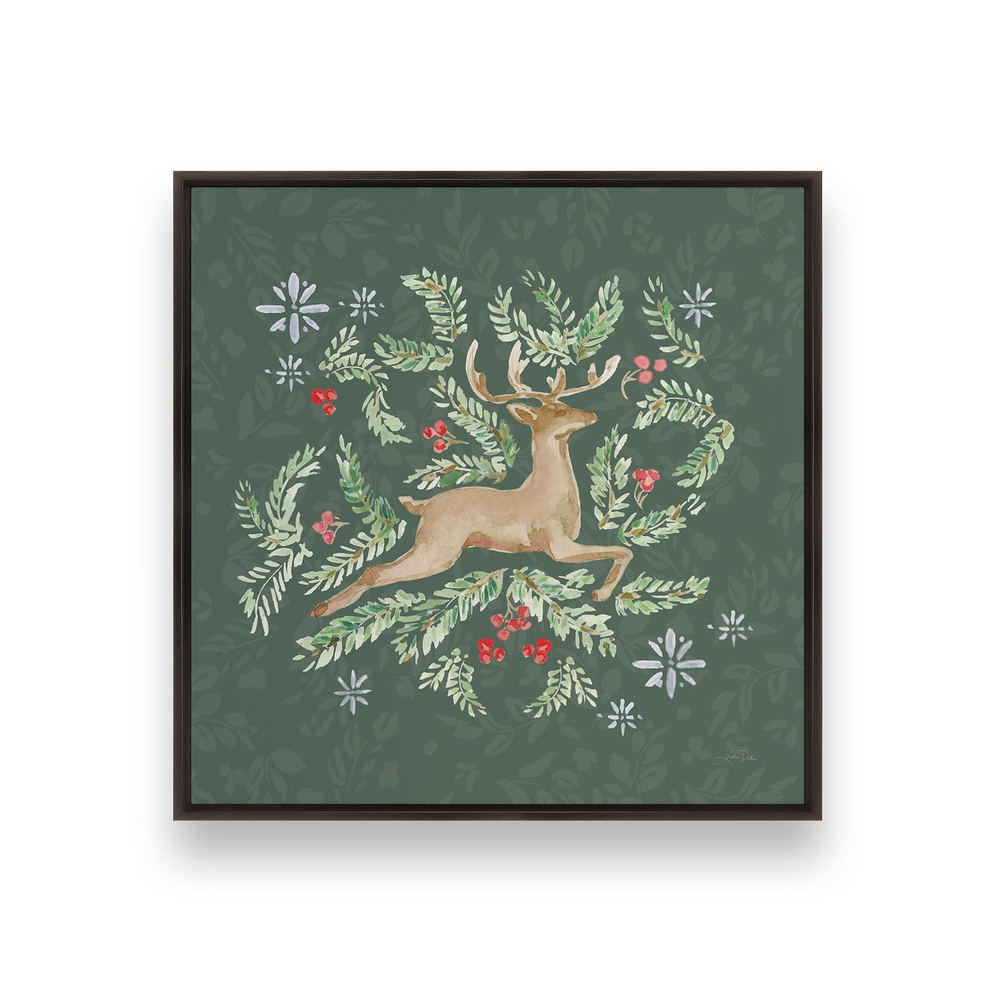 [Color:Espresso], Picture of art in an Espresso frame