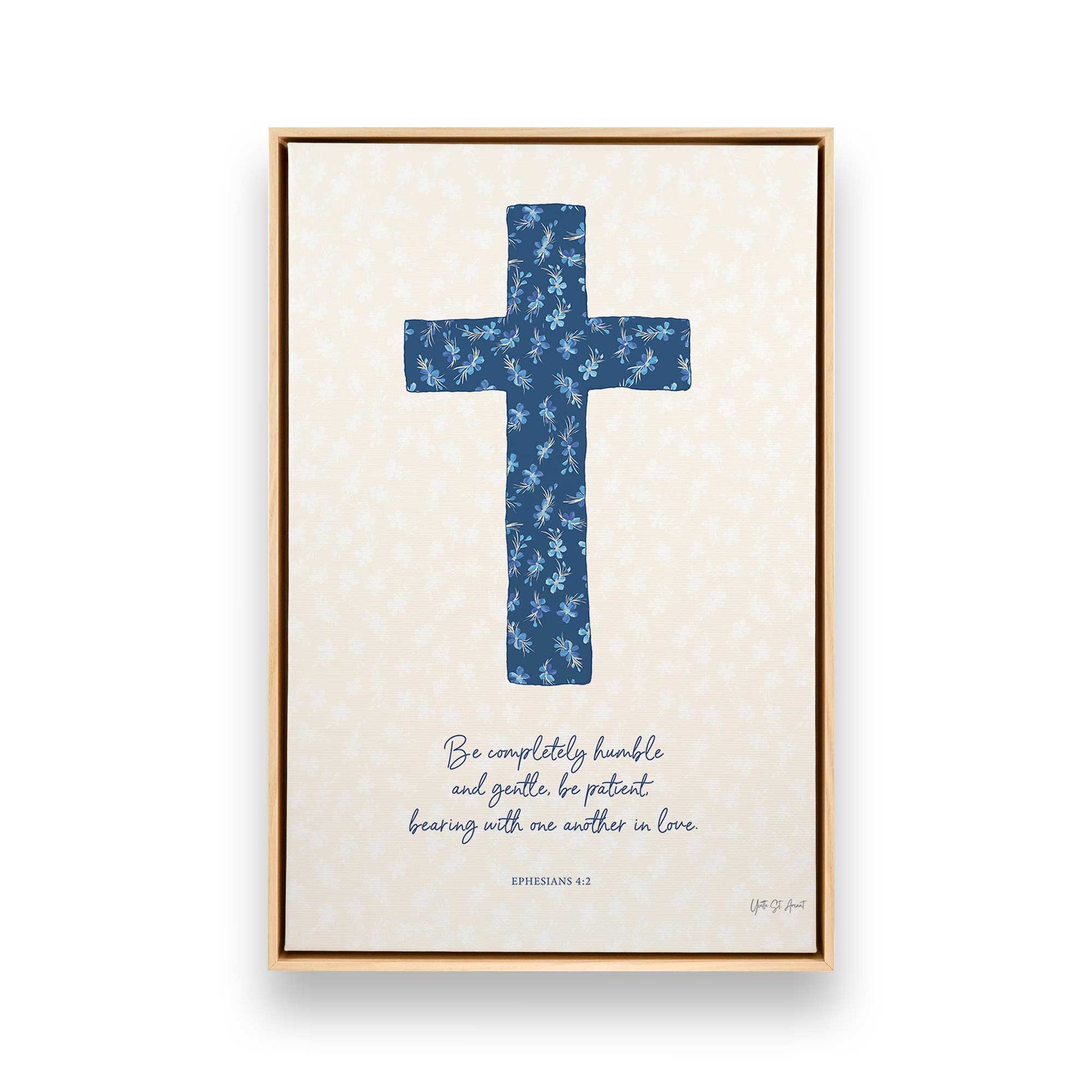 [Color:American Maple], Picture of art in a American Maple frame