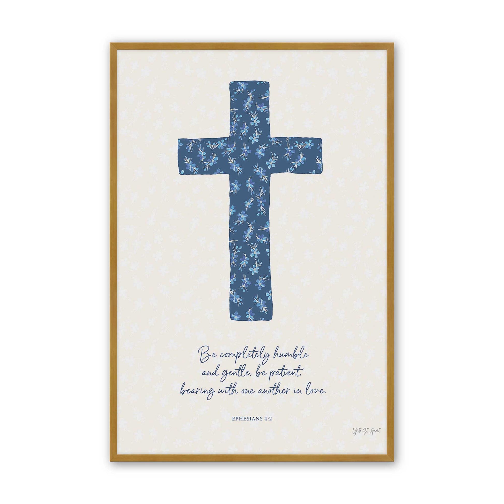 [Color:Polished Gold], Picture of art in a Polished Gold frame