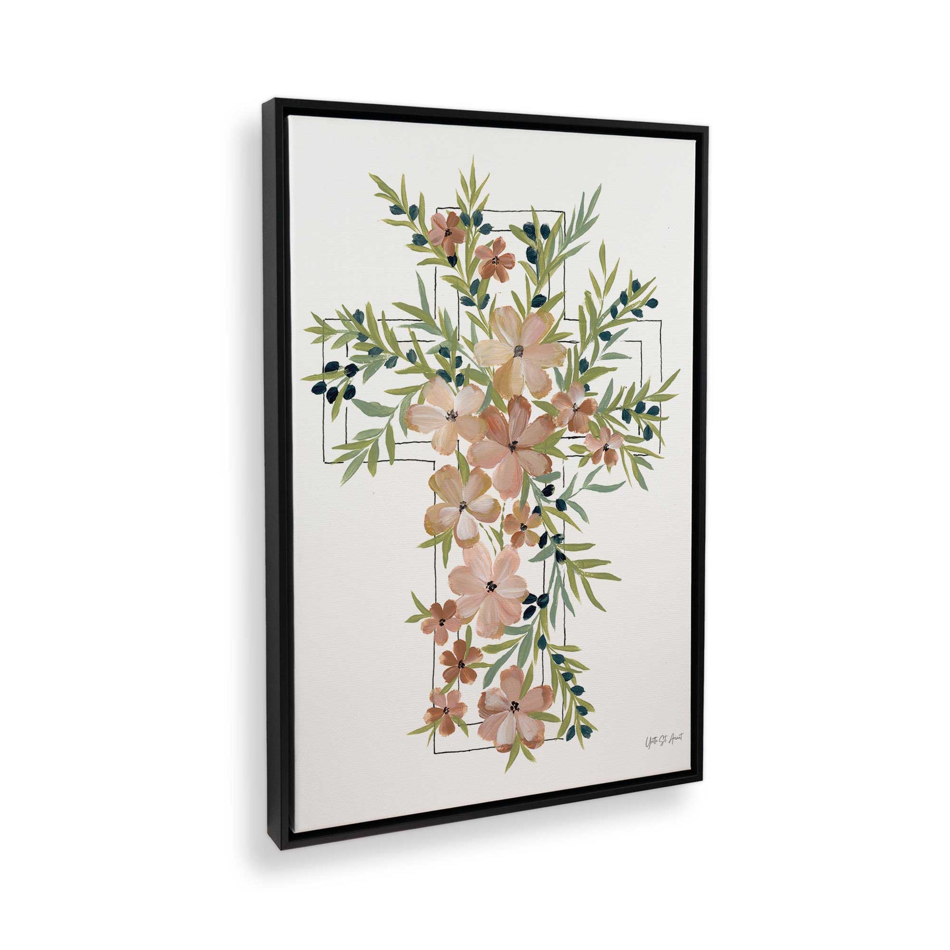 [Color:Satin Black], Picture of the corner of the art