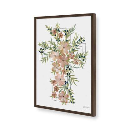 [Color:Belvinder Brown], Picture of art in a Belvinder Brown frame of the corner