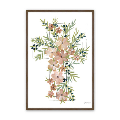 [Color:Walnut], Picture of art in a Walnut frame