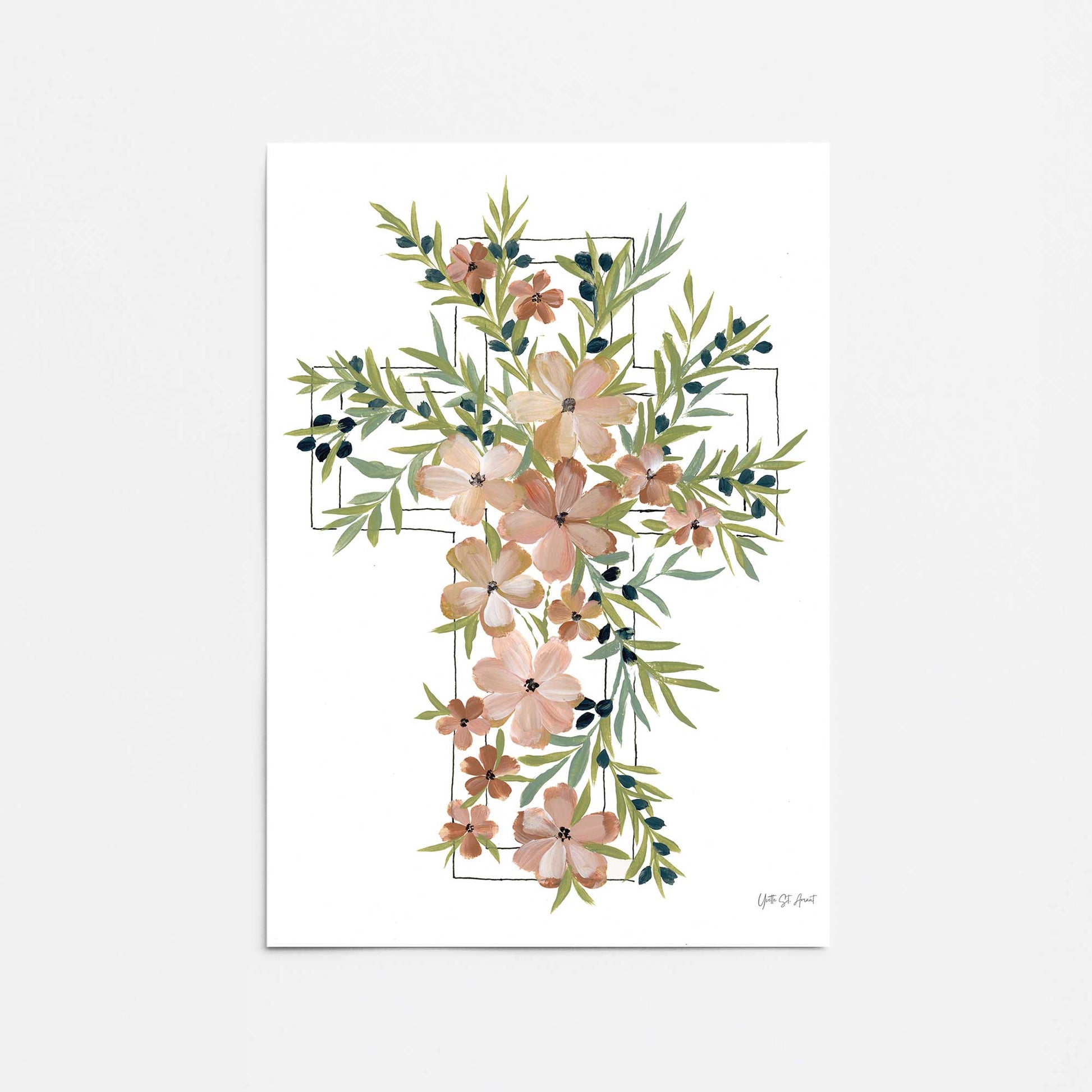 [Color:Rolled Print], Picture of close up of art