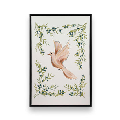 [Color:Satin Black], Picture of art in a Satin Black frame