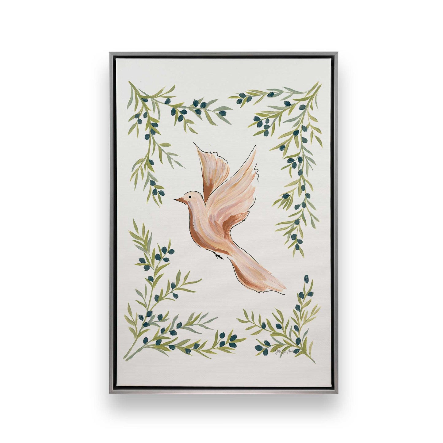 [Color:Polished Chrome], Picture of art in a Polished Chrome frame