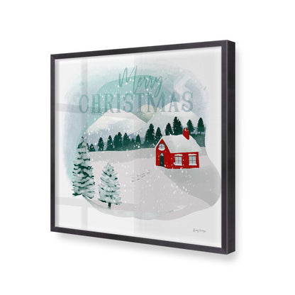 [Color:Weathered Zinc], Picture of art in a Weathered Zinc frame at an angle