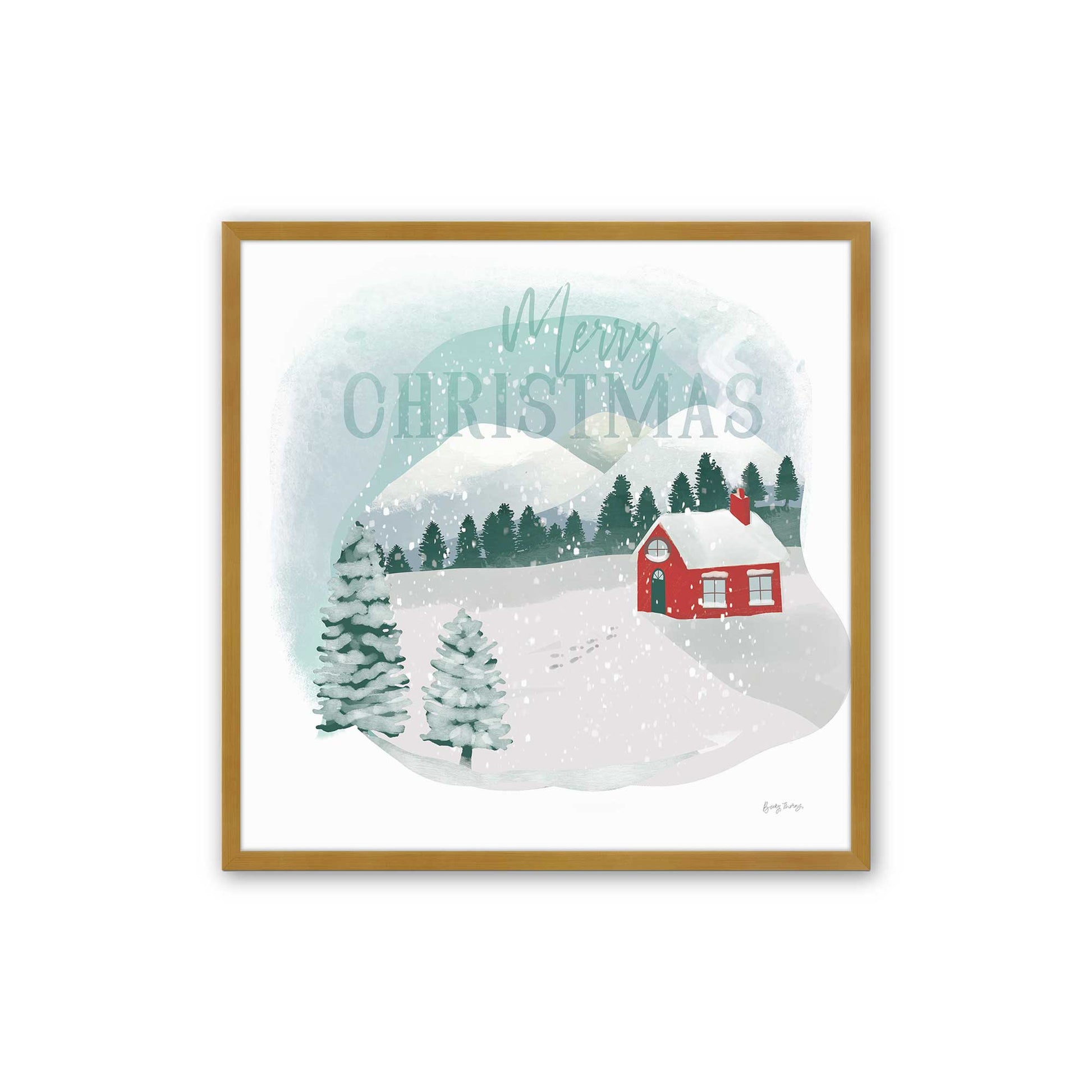 [Color:Polished Gold], Picture of art in a Polished Gold frame