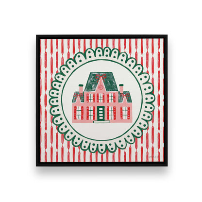 [Color:Satin Black], Picture of art in a Satin Black frame