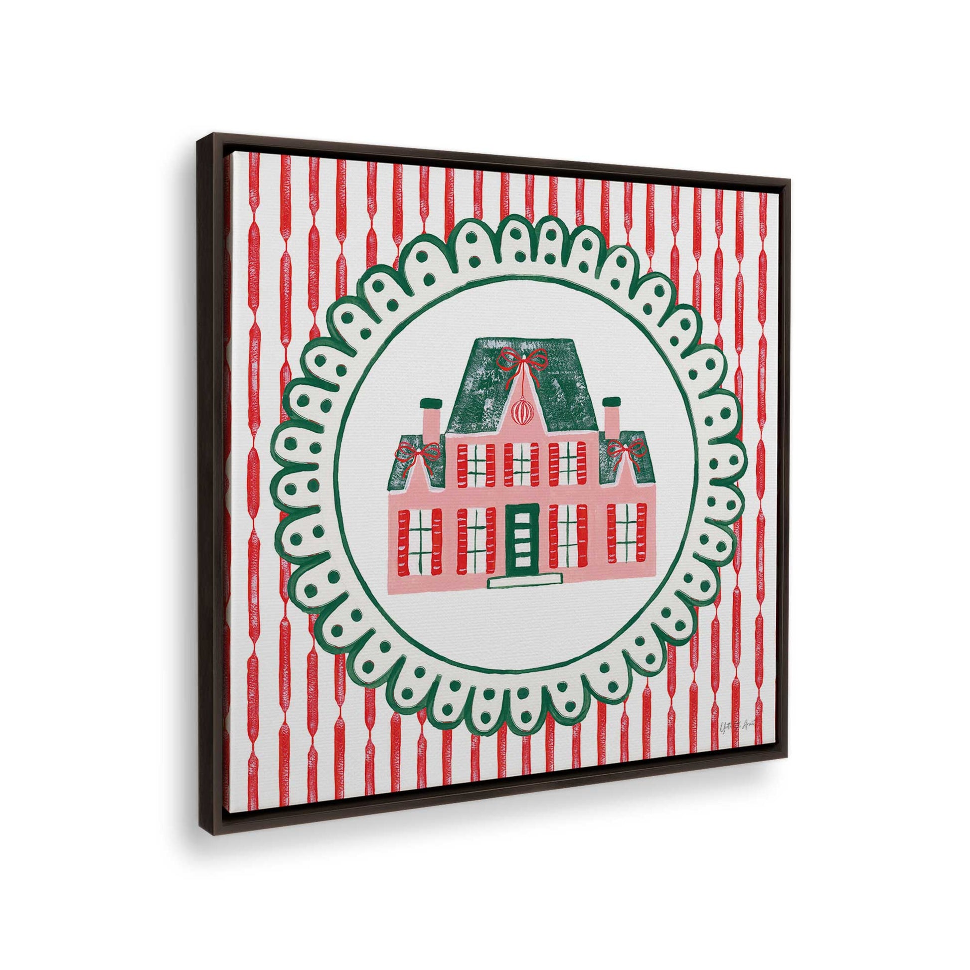 [Color:Espresso], Picture of the corner of the art