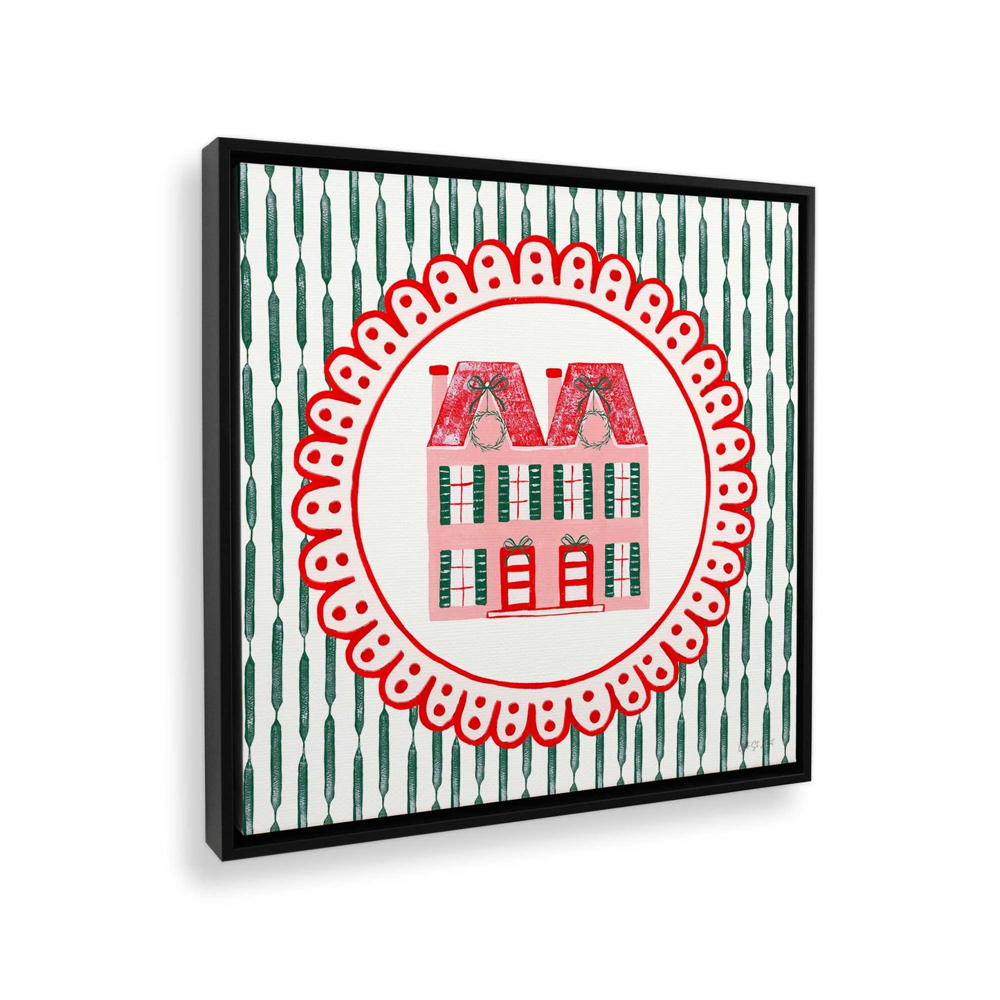 [Color:Satin Black], Picture of the corner of the art