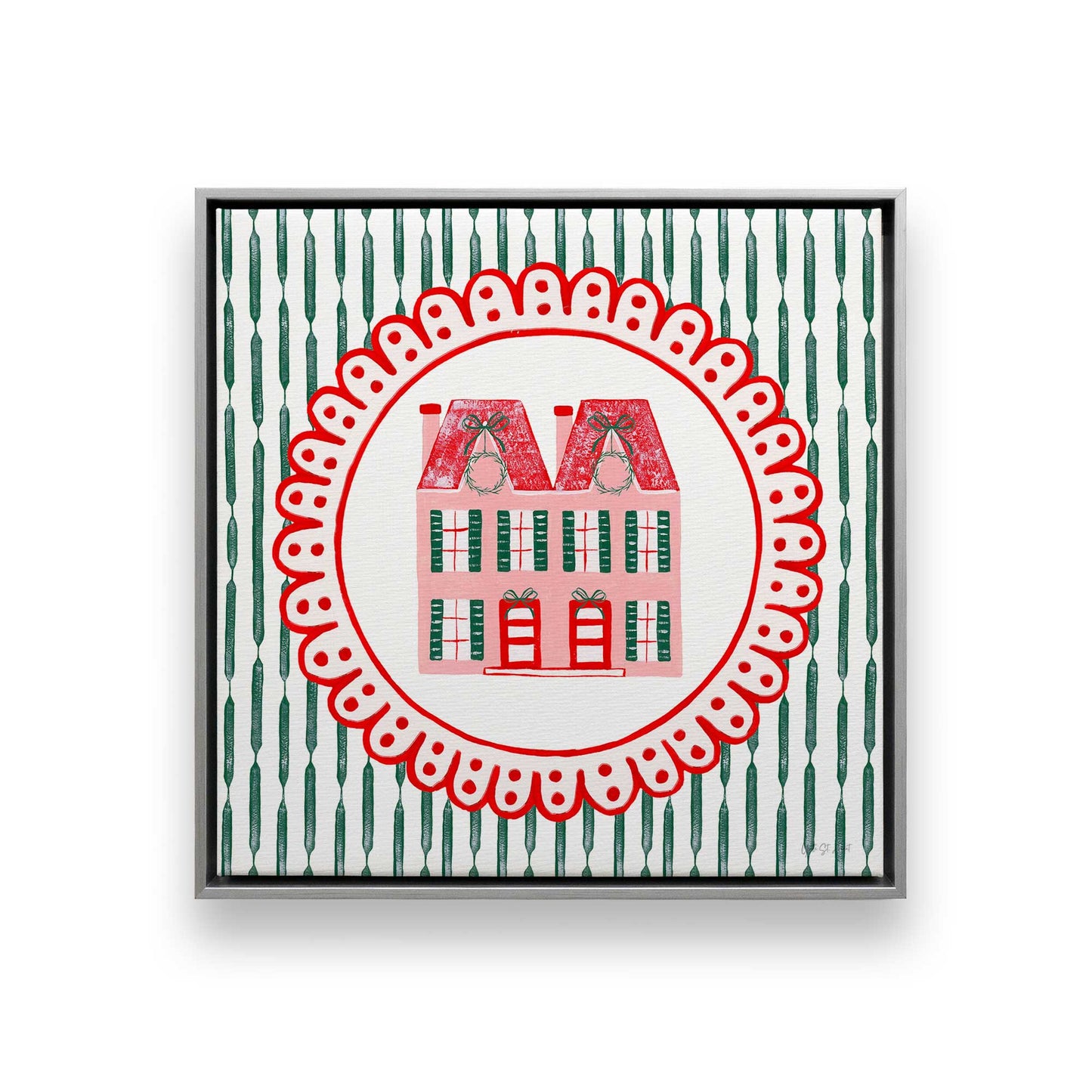 [Color:Polished Chrome], Picture of art in a Polished Chrome frame