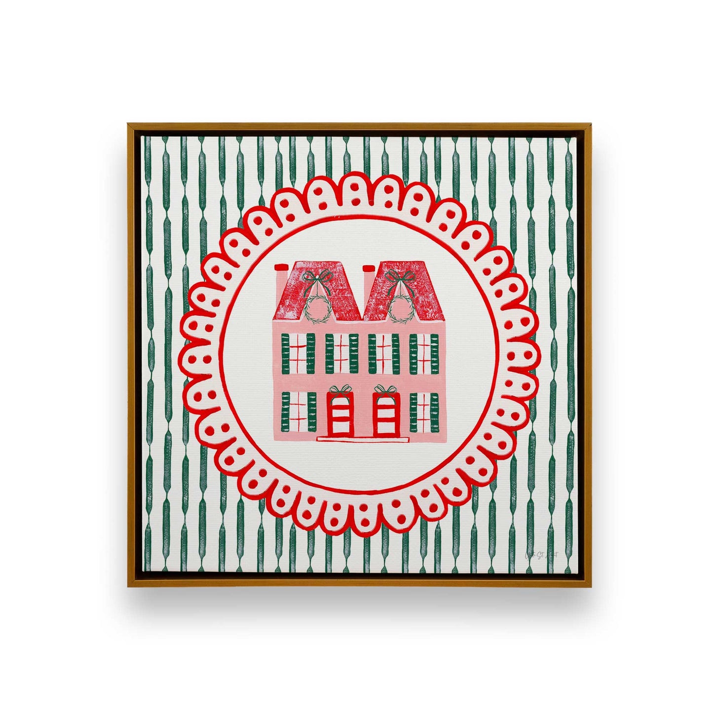 [Color:Polished Gold], Picture of art in a Polished Gold frame