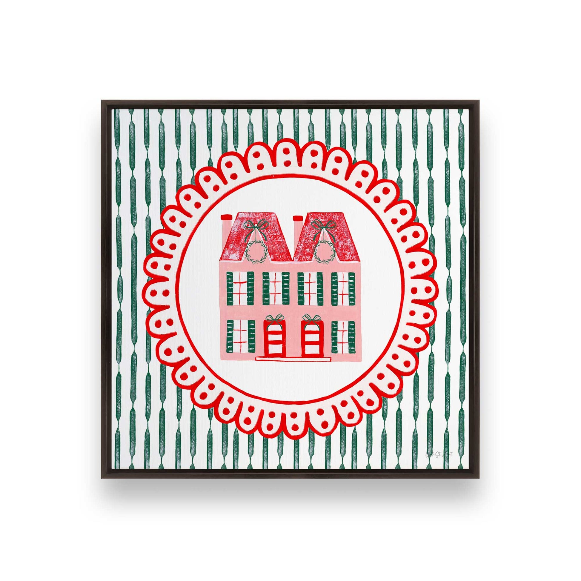 [Color:Espresso], Picture of art in a Espresso frame