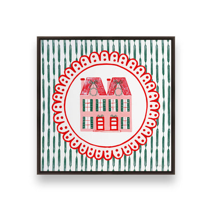 [Color:Espresso], Picture of art in a Espresso frame