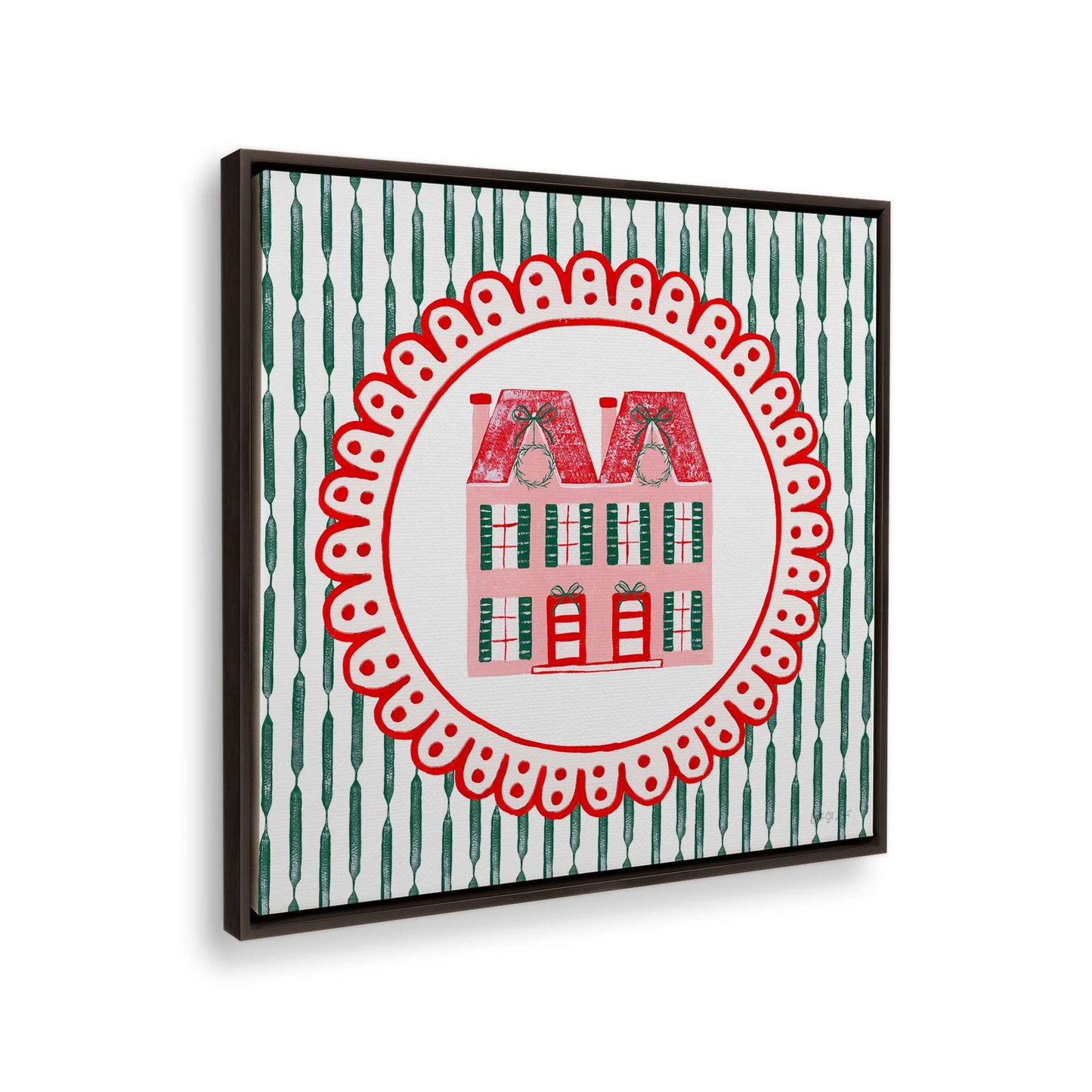 [Color:Espresso], Picture of the corner of the art