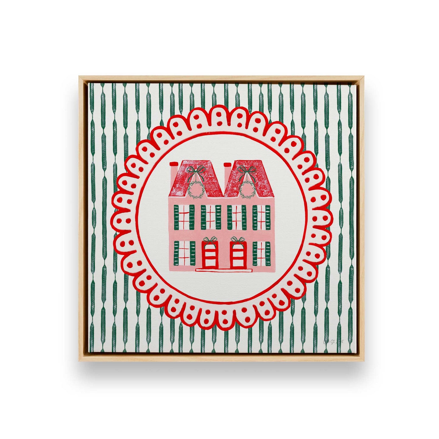 [Color:American Maple], Picture of art in a American Maple frame