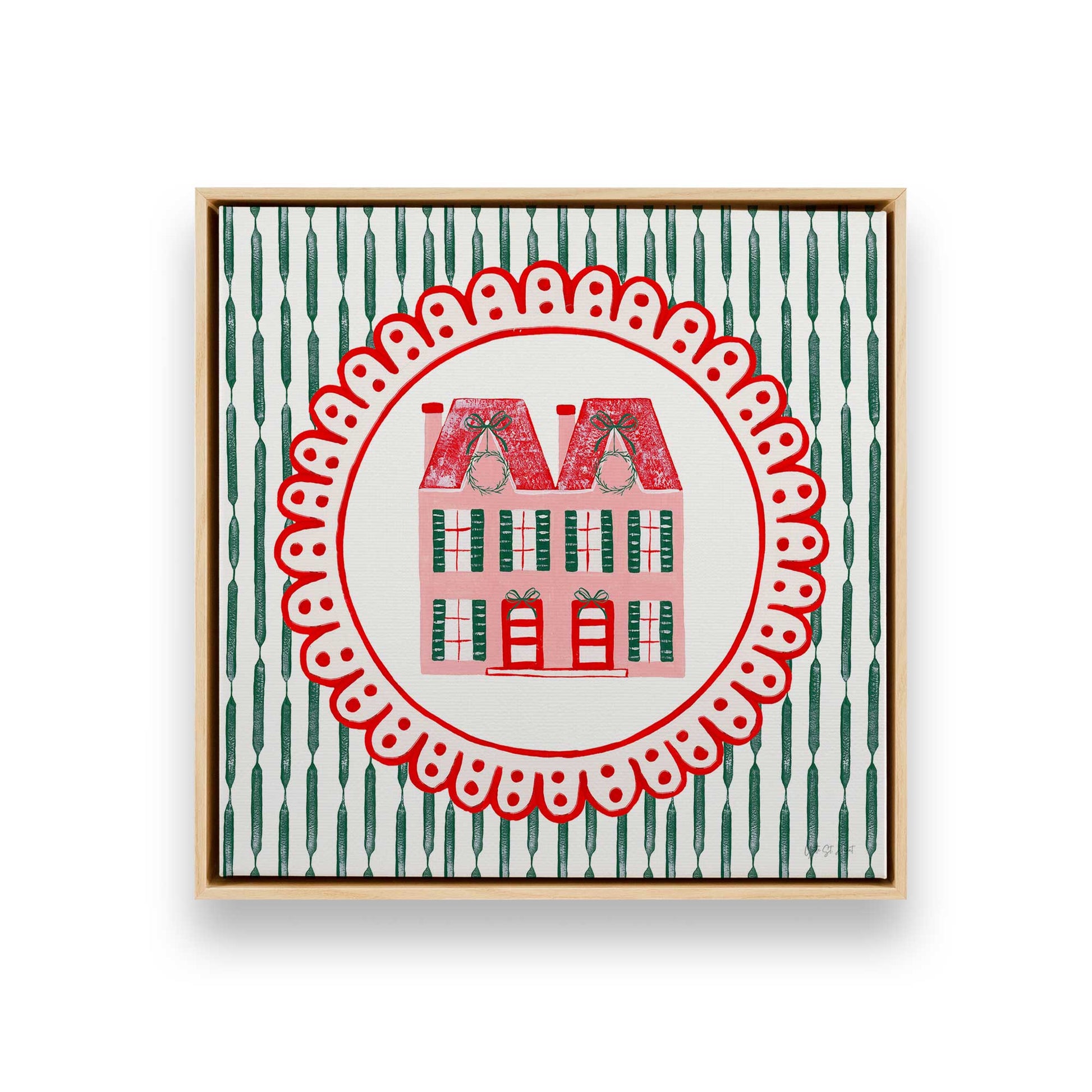 [Color:American Maple], Picture of art in an American Maple frame