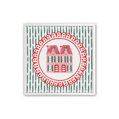 [Color:Opaque White], Picture of art in a Opaque White frame
