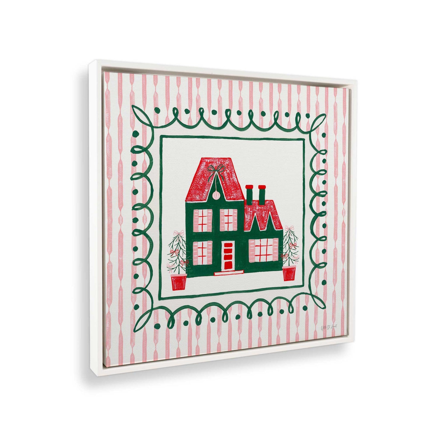 [Color:Opaque White], Picture of the corner of the art