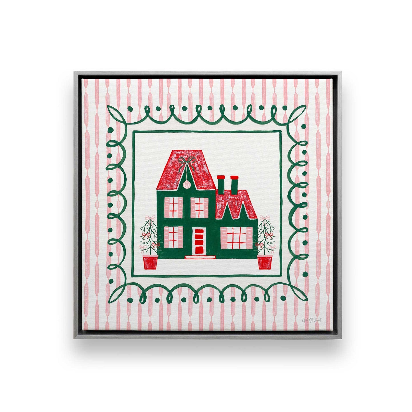 [Color:Polished Chrome], Picture of art in a Polished Chrome frame