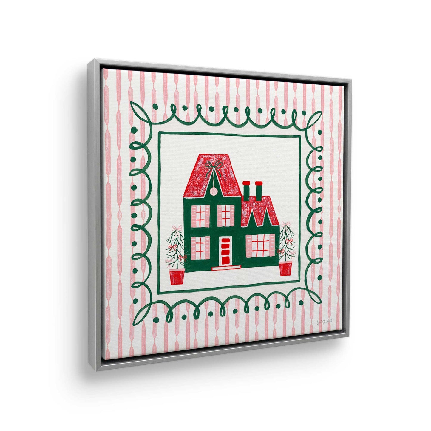 [Color:Polished Chrome], Picture of the corner of the art