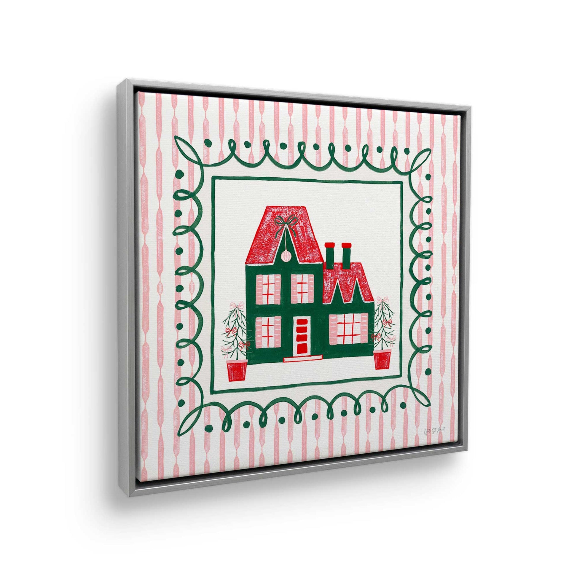 [Color:Polished Chrome], Picture of the corner of the art