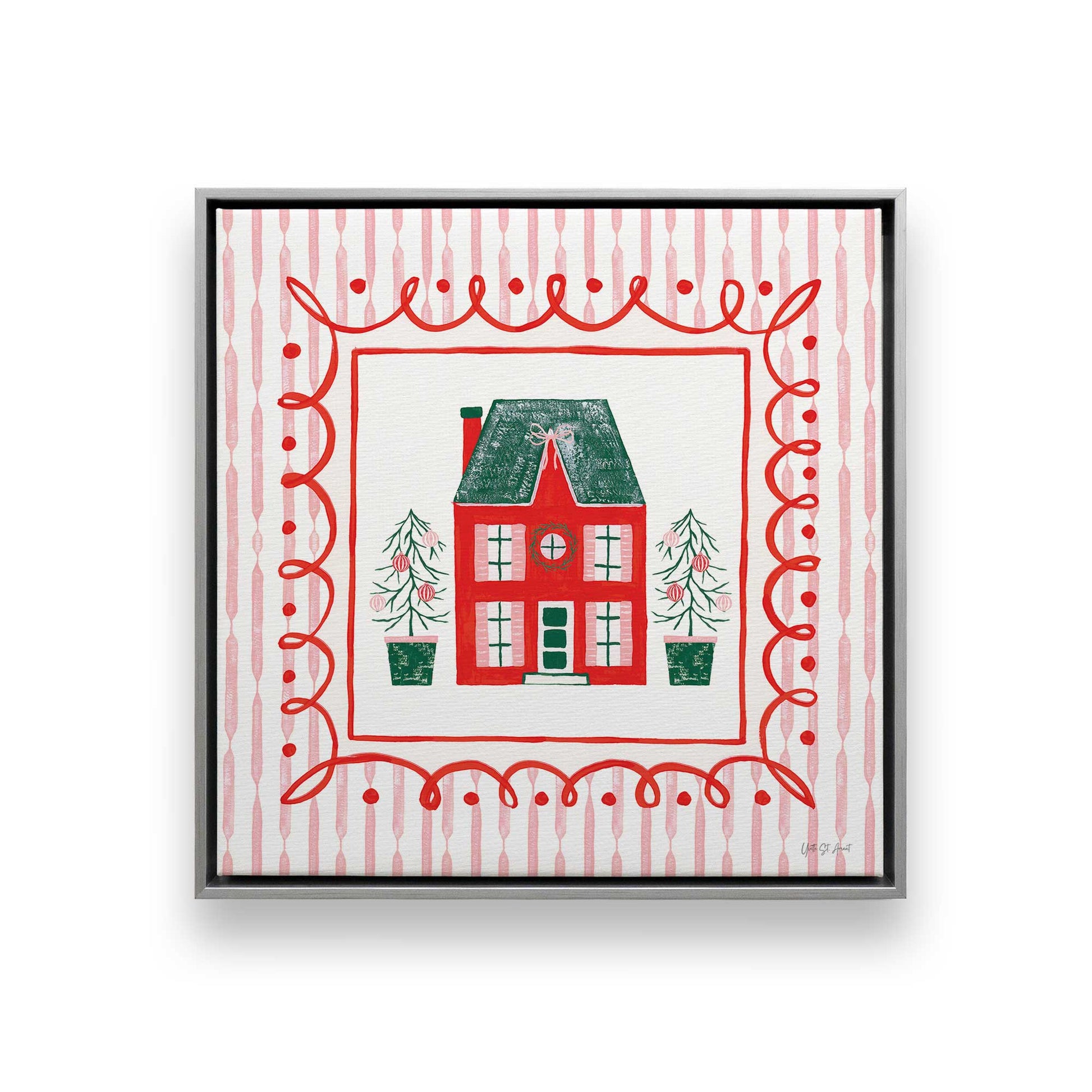 [Color:Polished Chrome], Picture of art in a Polished Chrome frame